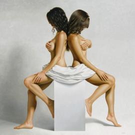 Omar Ortiz 逼真的女性人体画