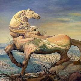 气势恢宏的骏马――再现达利的超现实画派