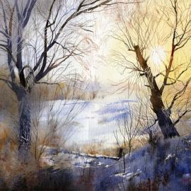 Grzegorz Wróbel水彩画