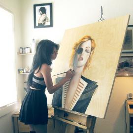 Charmaine Olivia油画作品