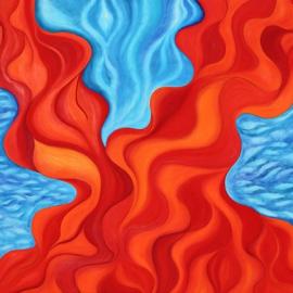 “盛开”棉花个人油画展