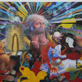 臭美展：朱敬一作品欣赏