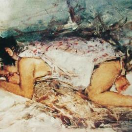 王元鼎水彩画欣赏