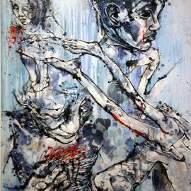 fecalface油画欣赏