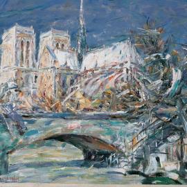 郑毓敏油画欣赏