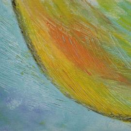 彩色油画布：Painted Canvas