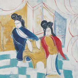 丁立人油画欣赏