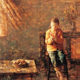 朱春林油画欣赏