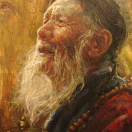 李庆油画作品欣赏