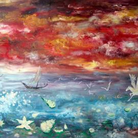 饶雪阳油画欣赏