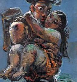 罗中立油画作品欣赏