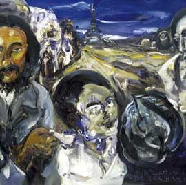 印尼画家PUPUK的作品