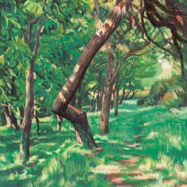 海外华裔油画家陈建中的风景画二