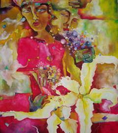 蓝易章油画作品欣赏一