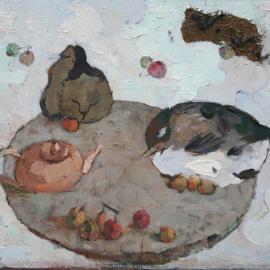 郭浩油画作品欣赏