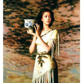 谢楚余油画欣赏