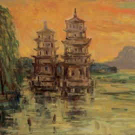 杨三郎油画欣赏