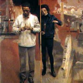 何红舟油画欣赏