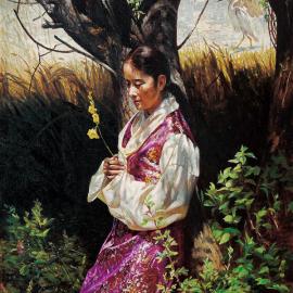 陈腾光油画欣赏