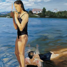 刘小东油画欣赏