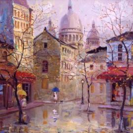 段震中油画欣赏