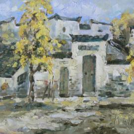 朱崧涛油画欣赏