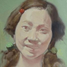 严仁奎油画欣赏