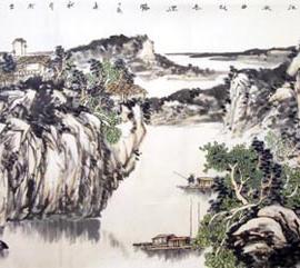 胡贵民国画欣赏