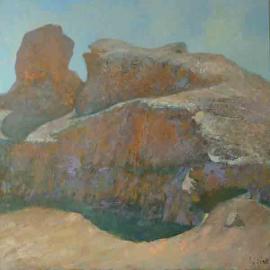 李坚油画作品展