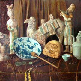 张步清油画欣赏