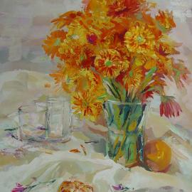 王晓鹏水粉静物