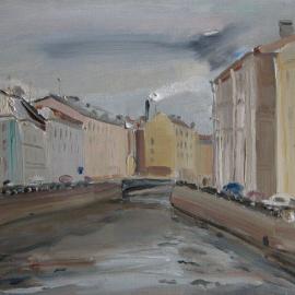 牛运功 油画欣赏