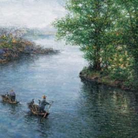 俞中保油画欣赏