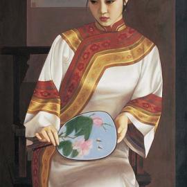 薛雁群油画作品