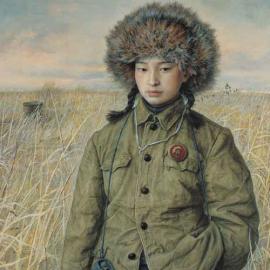 刘孔喜人物油画