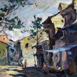 荣小鹏油画欣赏