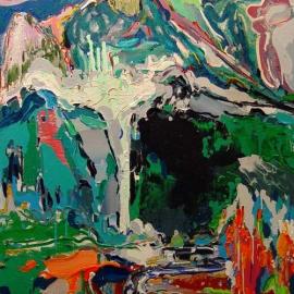 鞠日春油画作品欣赏