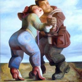 宫立龙油画作品欣赏