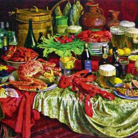 谢尔盖安德里亚卡水彩作品欣赏(一)