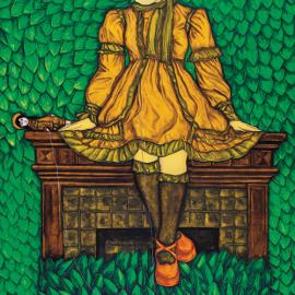 田流沙油画作品欣赏