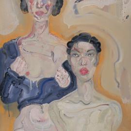 邓箭今油画人物欣赏