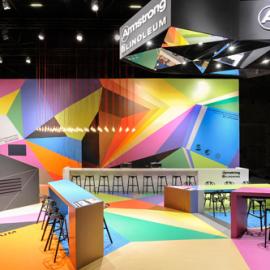 美国地板厂商 Armstrong DLW 展示环境