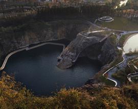 辰山植物园矿坑花园
