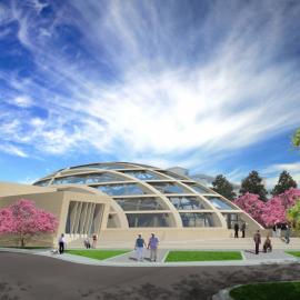 美国空军村礼堂提案(设计师R. Miller )