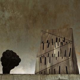 意大利建筑师Michele De Lucchi:木质小房屋