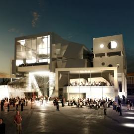 Coop Himmelb(l)au的音乐房屋建筑设计