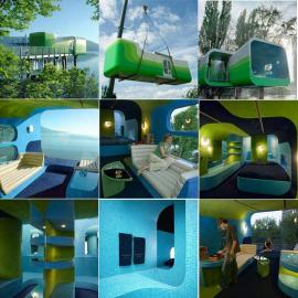 可移动的“一间房”Everland艺术酒店