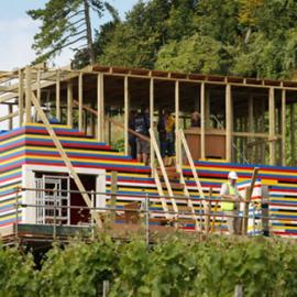 LEGO积木搭建出孩童时期的梦想小屋