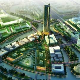 鄞州梦幻岛商务中心总体规划