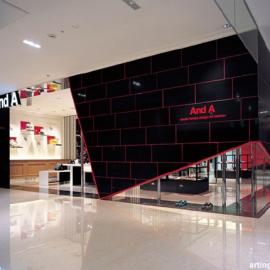 日本 ‘and a’，服装店设计